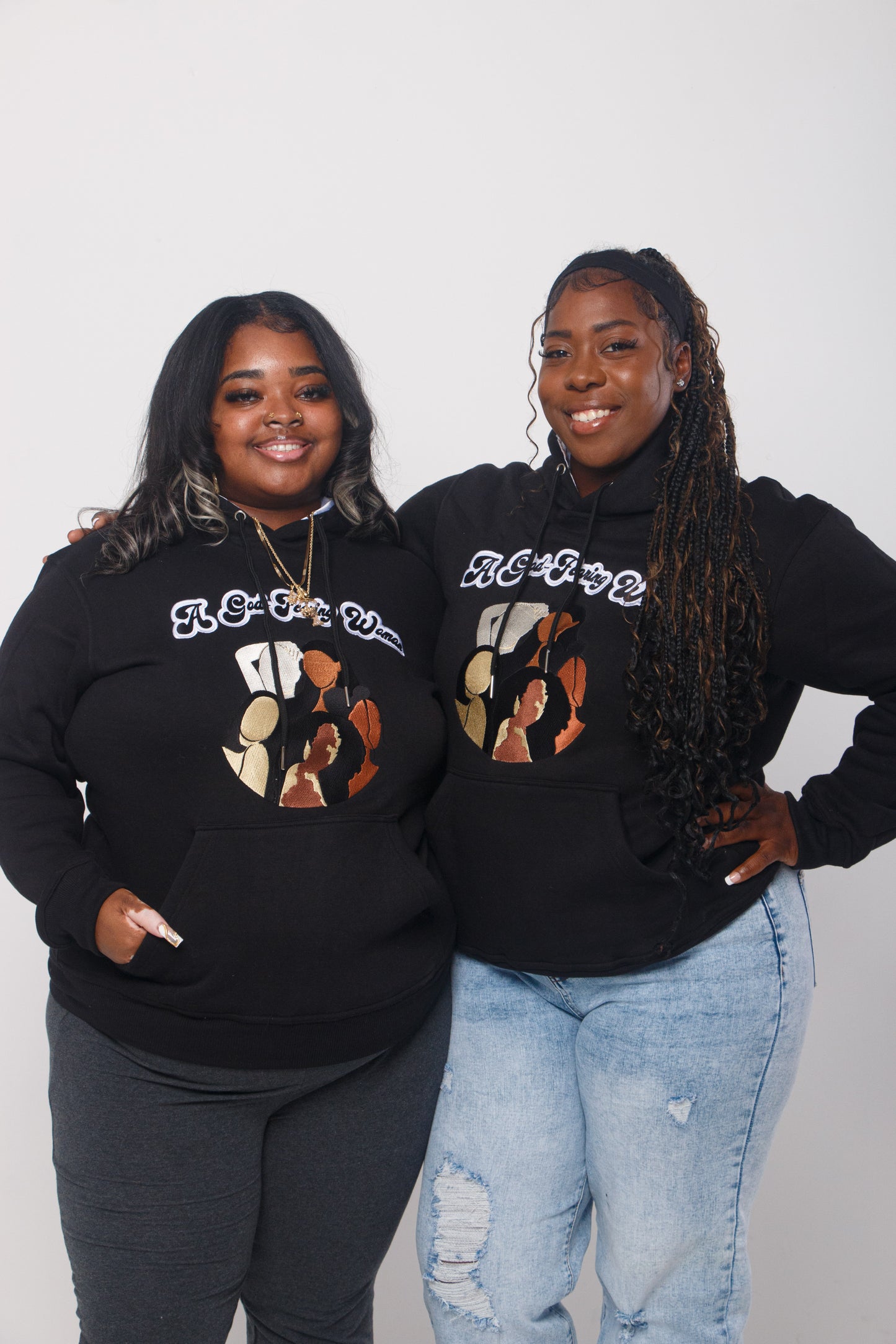 Blessed in Black Hoodie