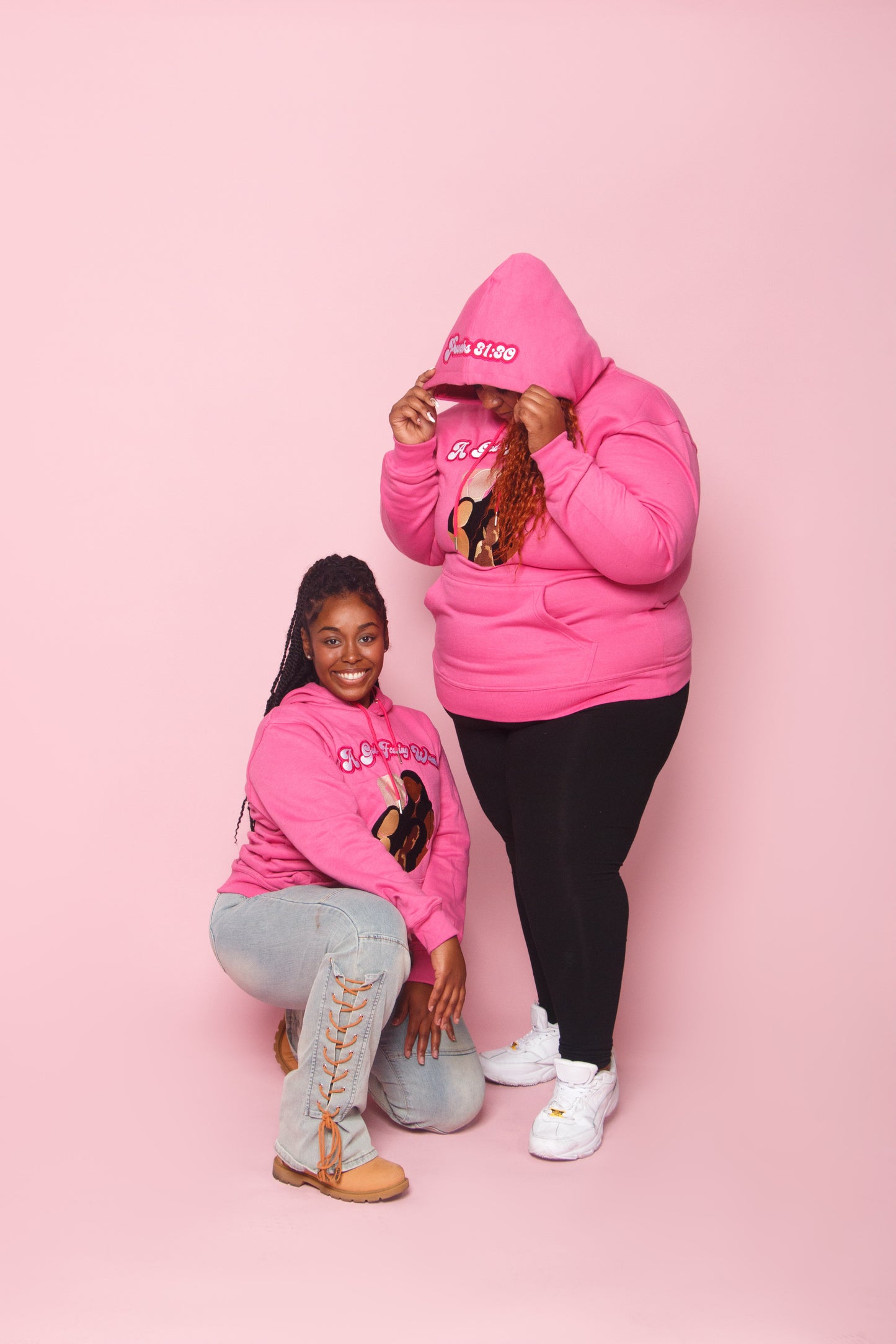 Pure in Pink Hoodie