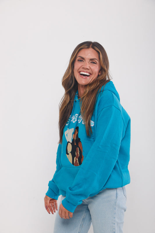 Beautiful in Blue Hoodie