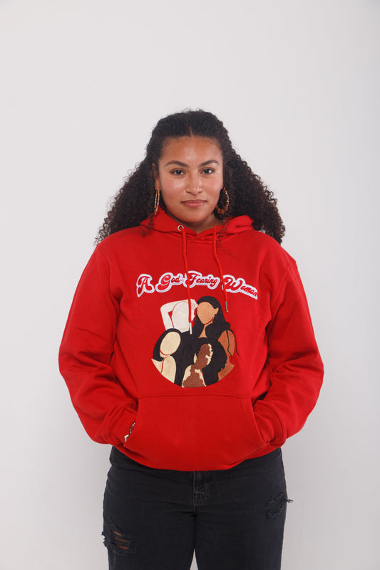 Righteous in Red Hoodie