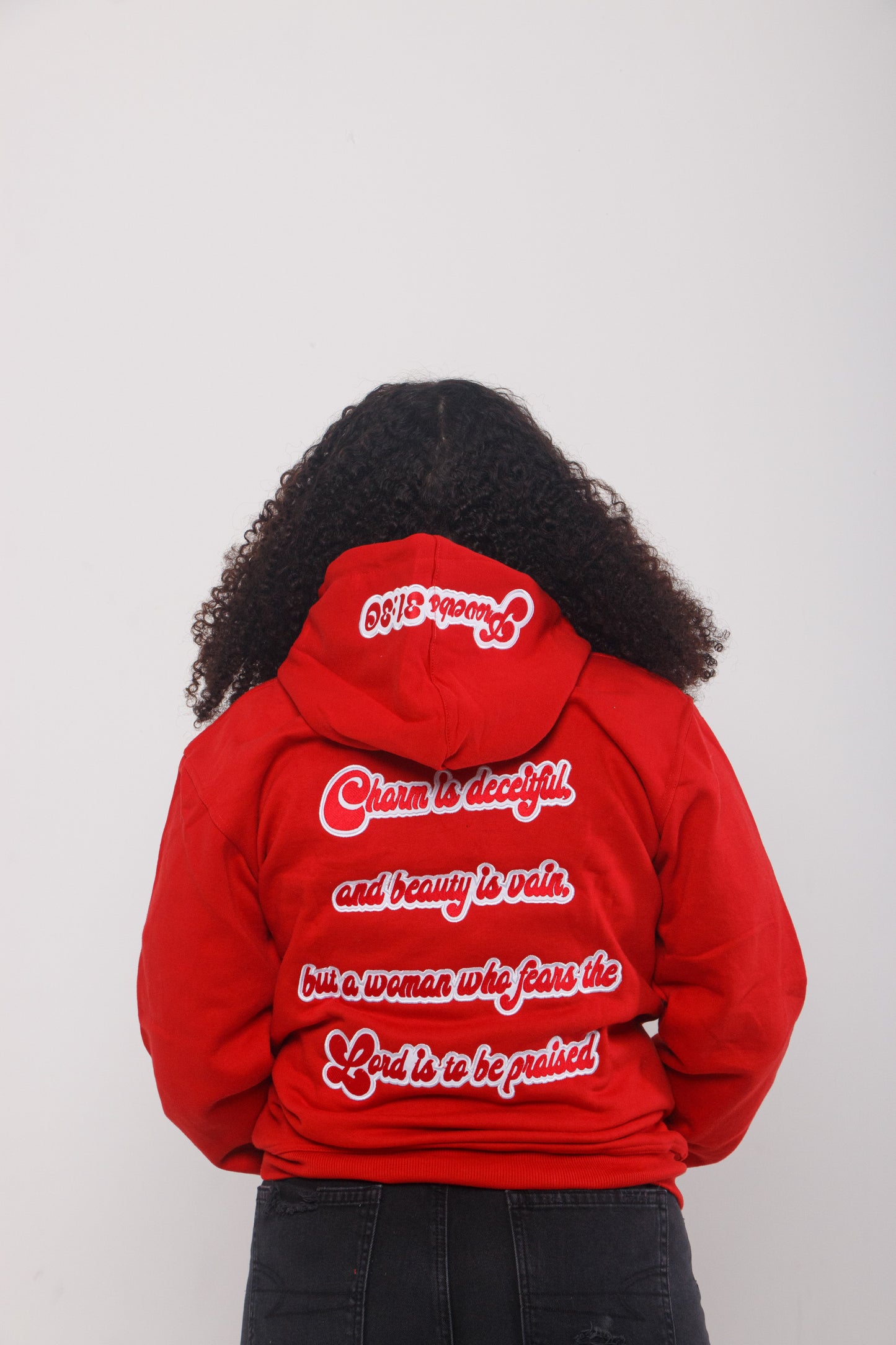 Righteous in Red Hoodie