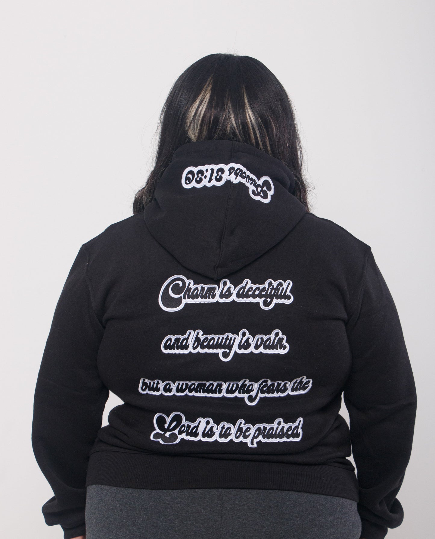 Blessed in Black Hoodie