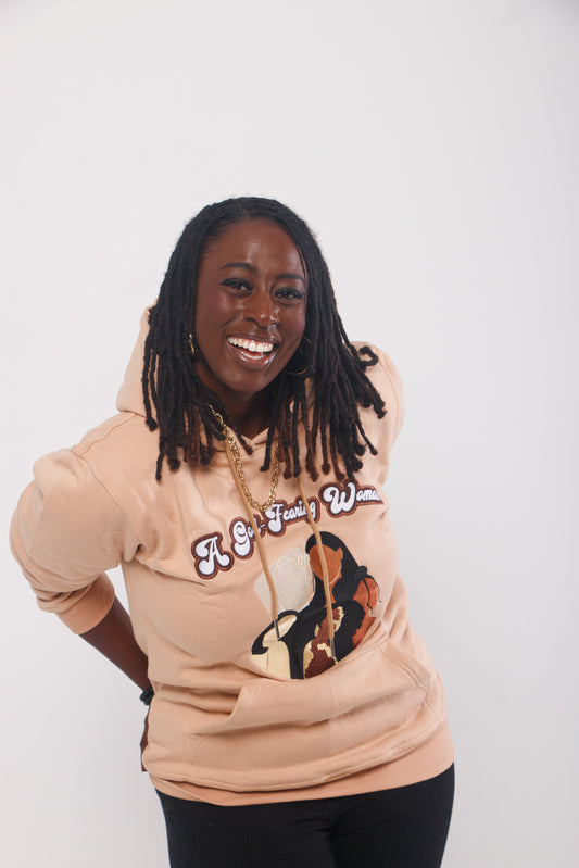 Thankful in Tan Hoodie