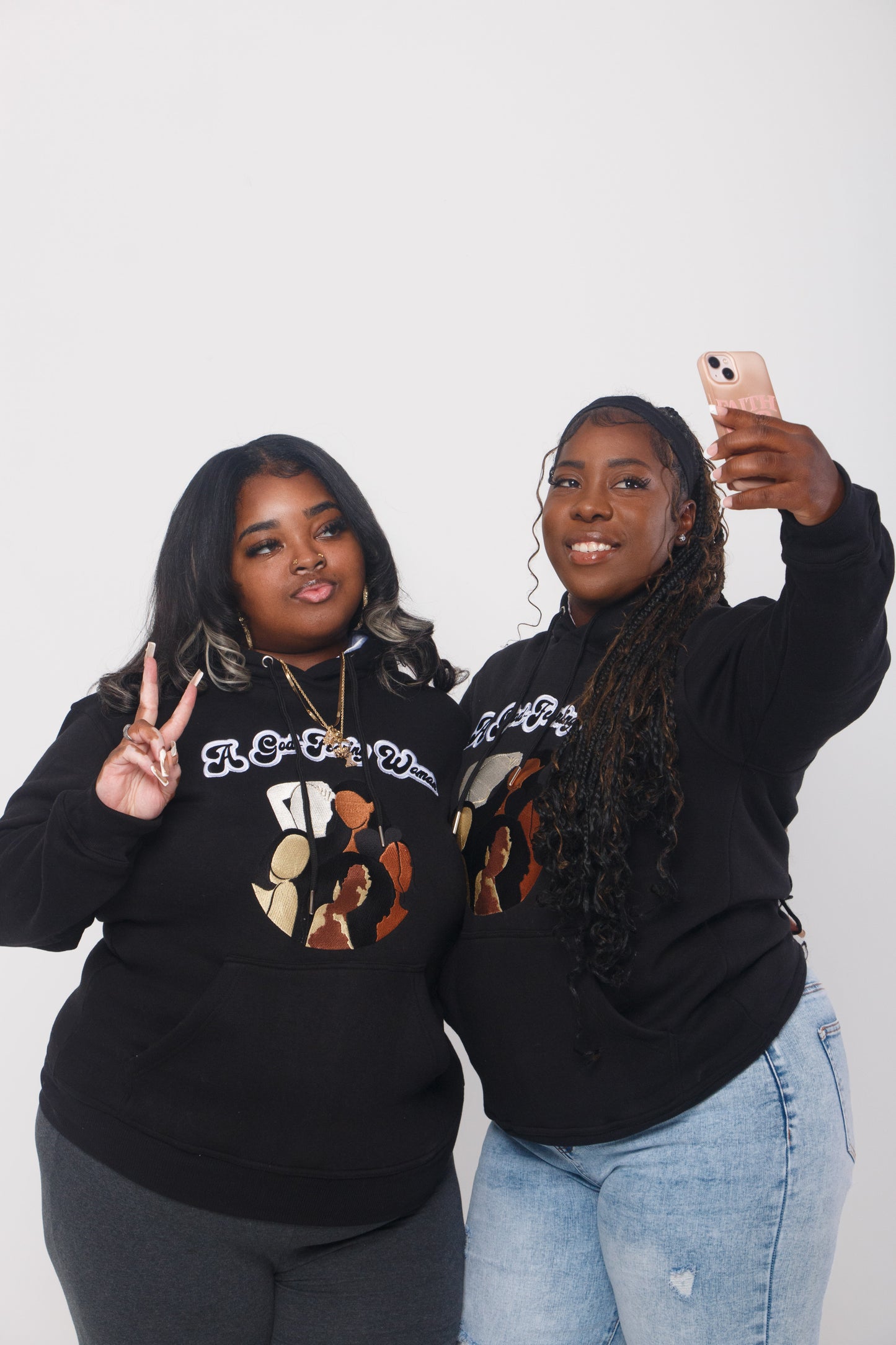 Blessed in Black Hoodie