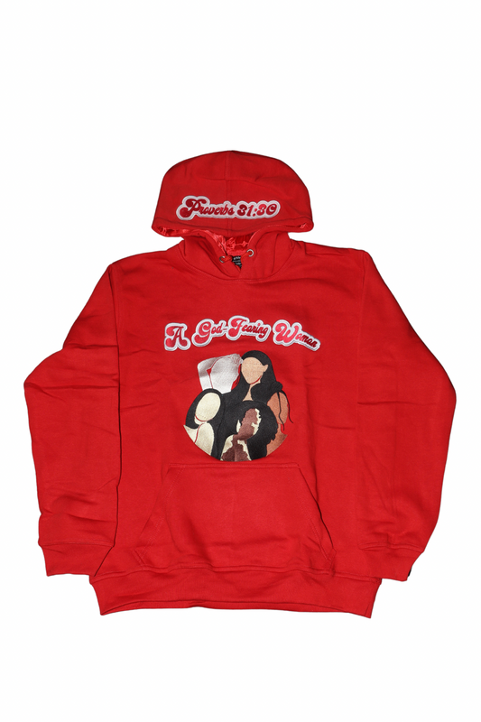 Righteous in Red Hoodie