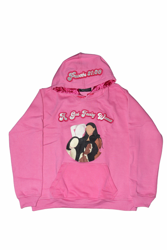 Pure in Pink Hoodie