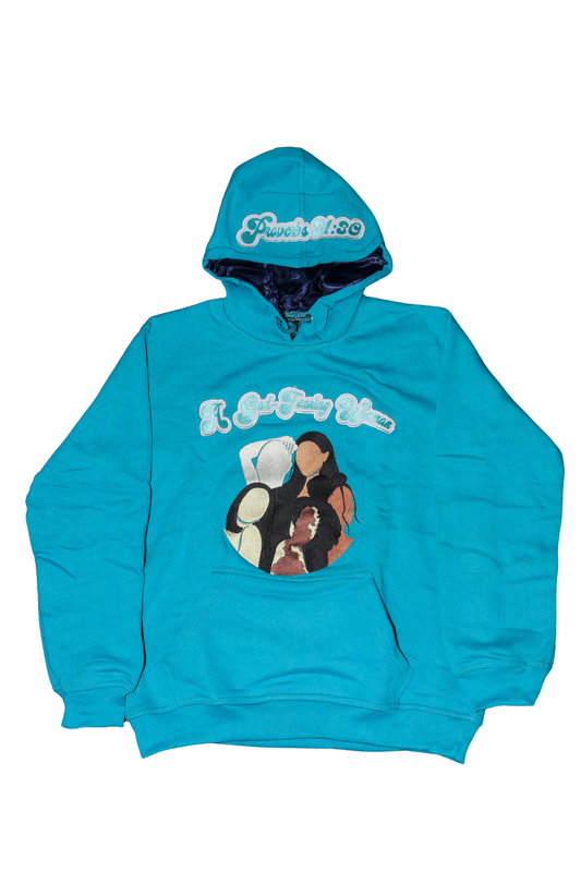 Beautiful in Blue Hoodie