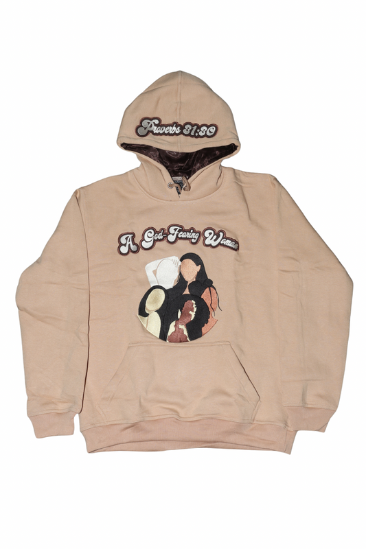Thankful in Tan Hoodie